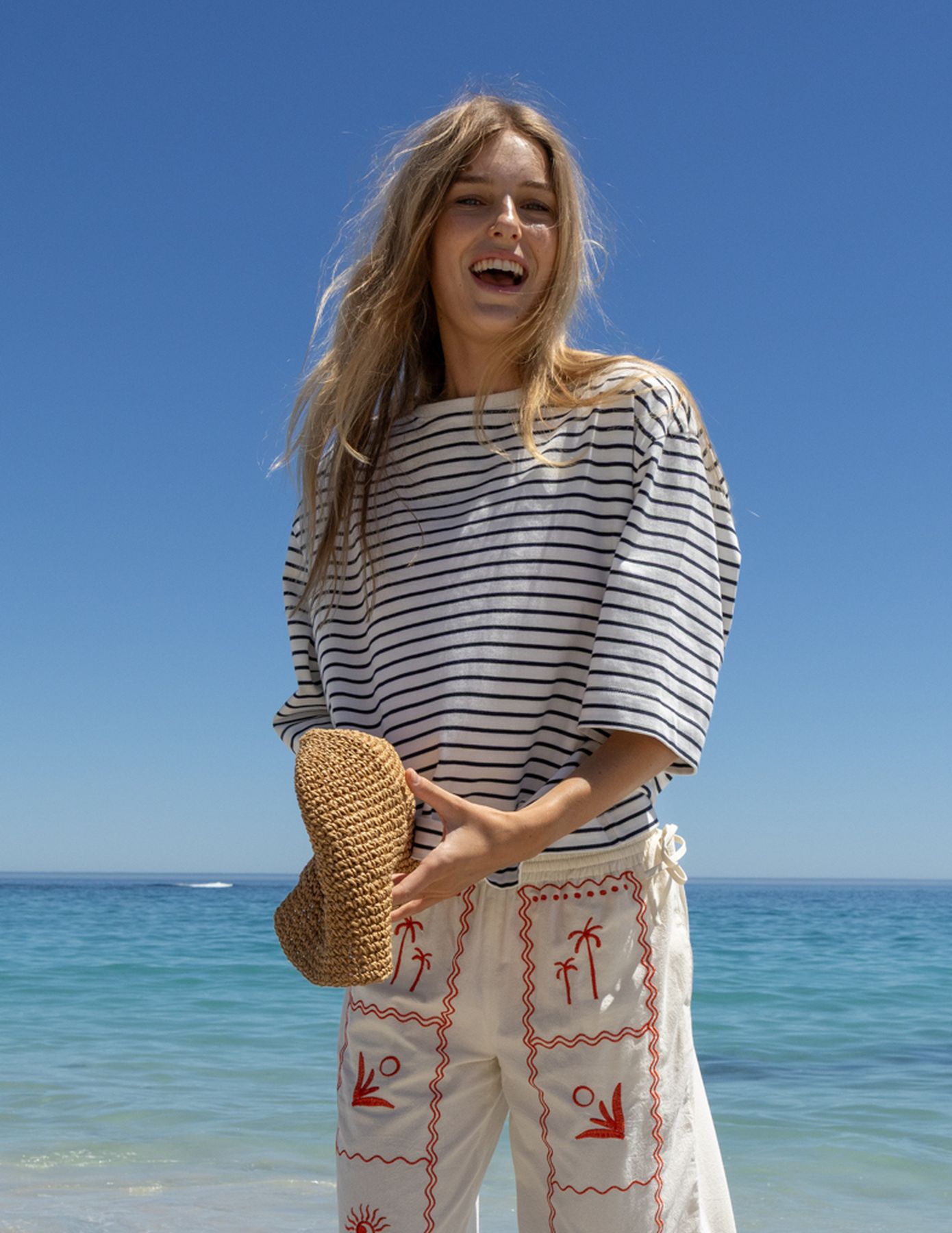 T-shirt oversize ray&eacute;