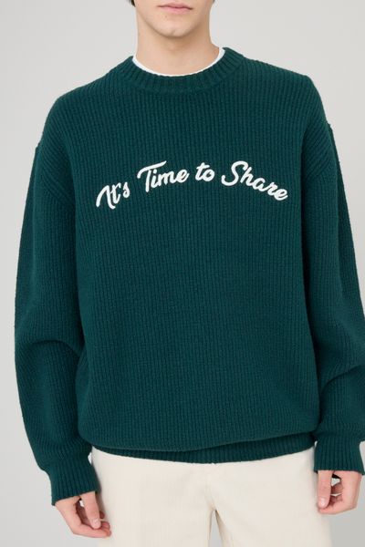 Pull broderie fantaisie