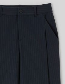 Pantalon balloon &agrave; rayures