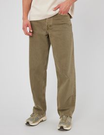 Pantalon loose de couleur