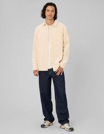 Chemise en velours c&ocirc;tel&eacute;