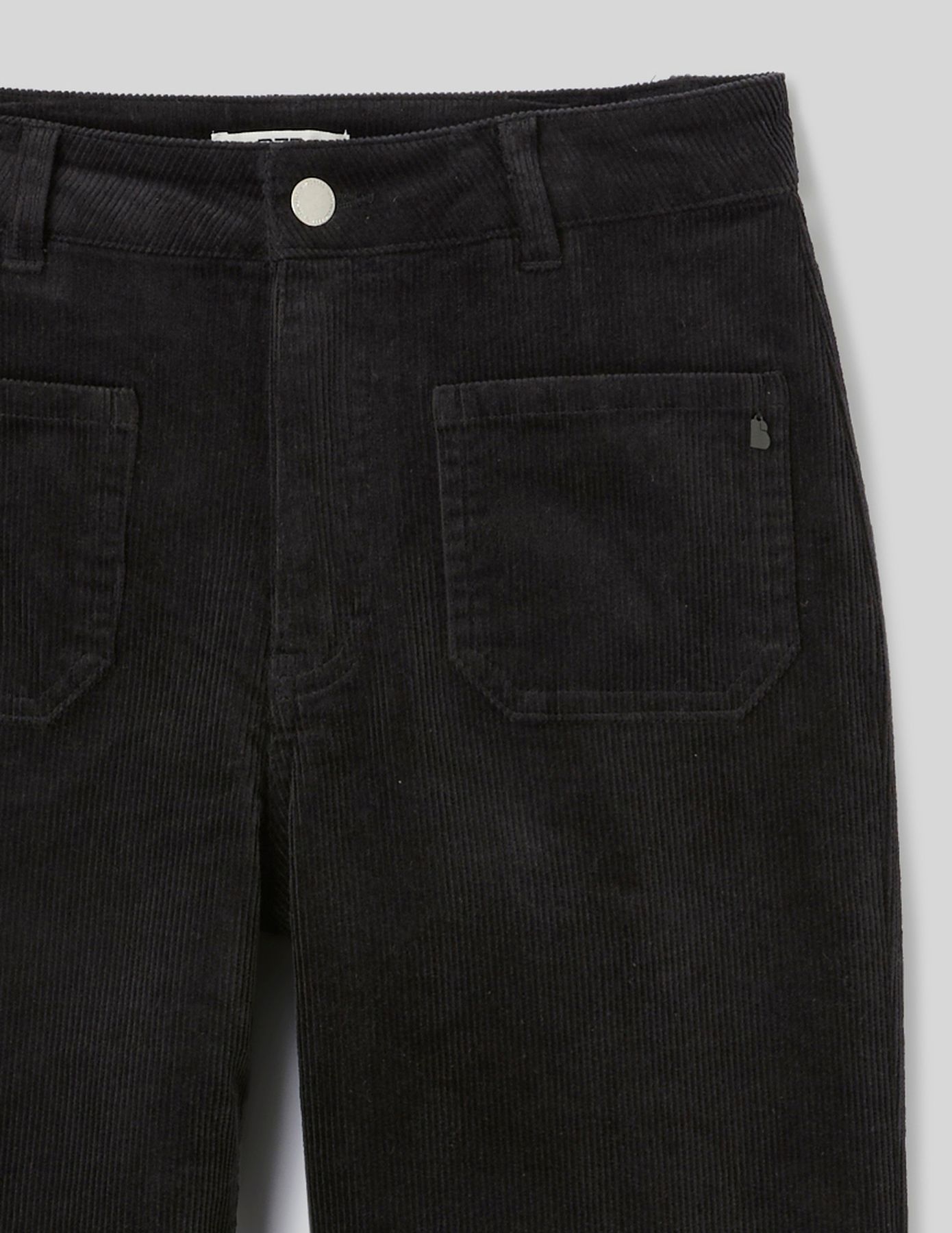 Pantalon flare velours