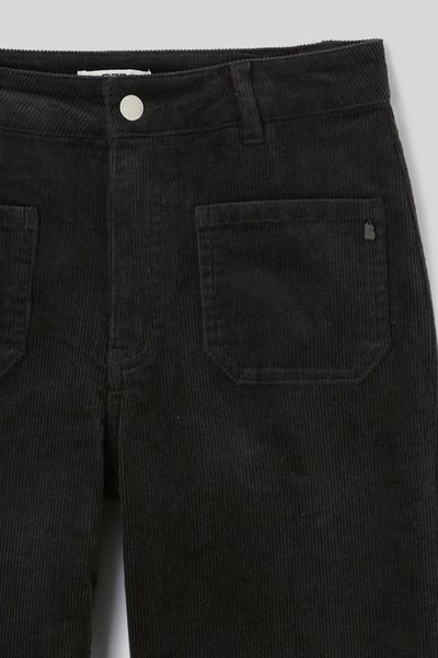 Pantalon flare velours