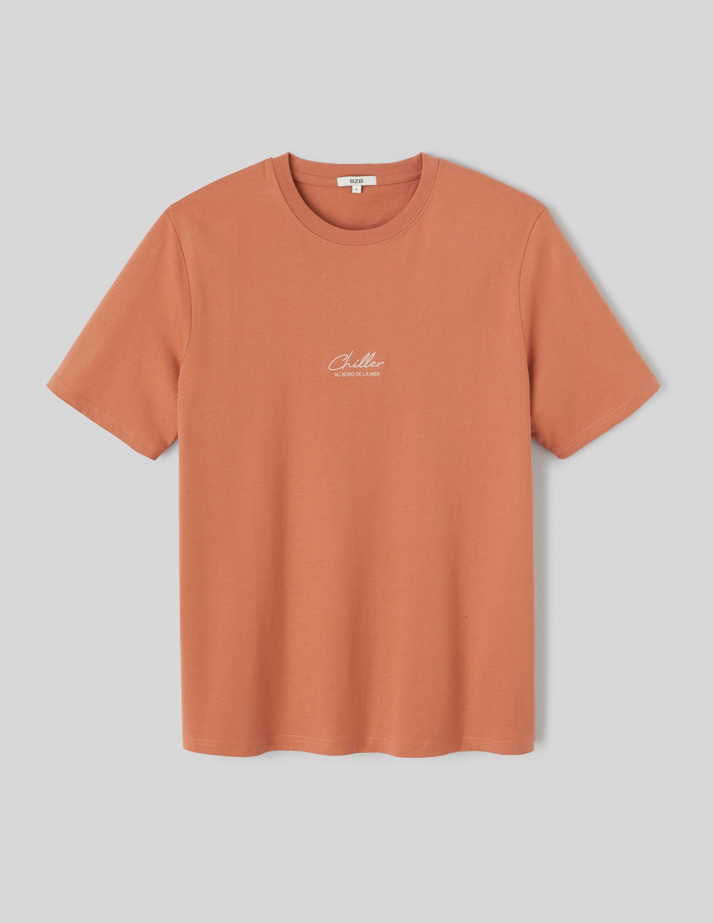 T-shirt imprimé message
