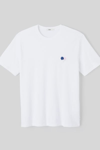 T-shirt brodé à message