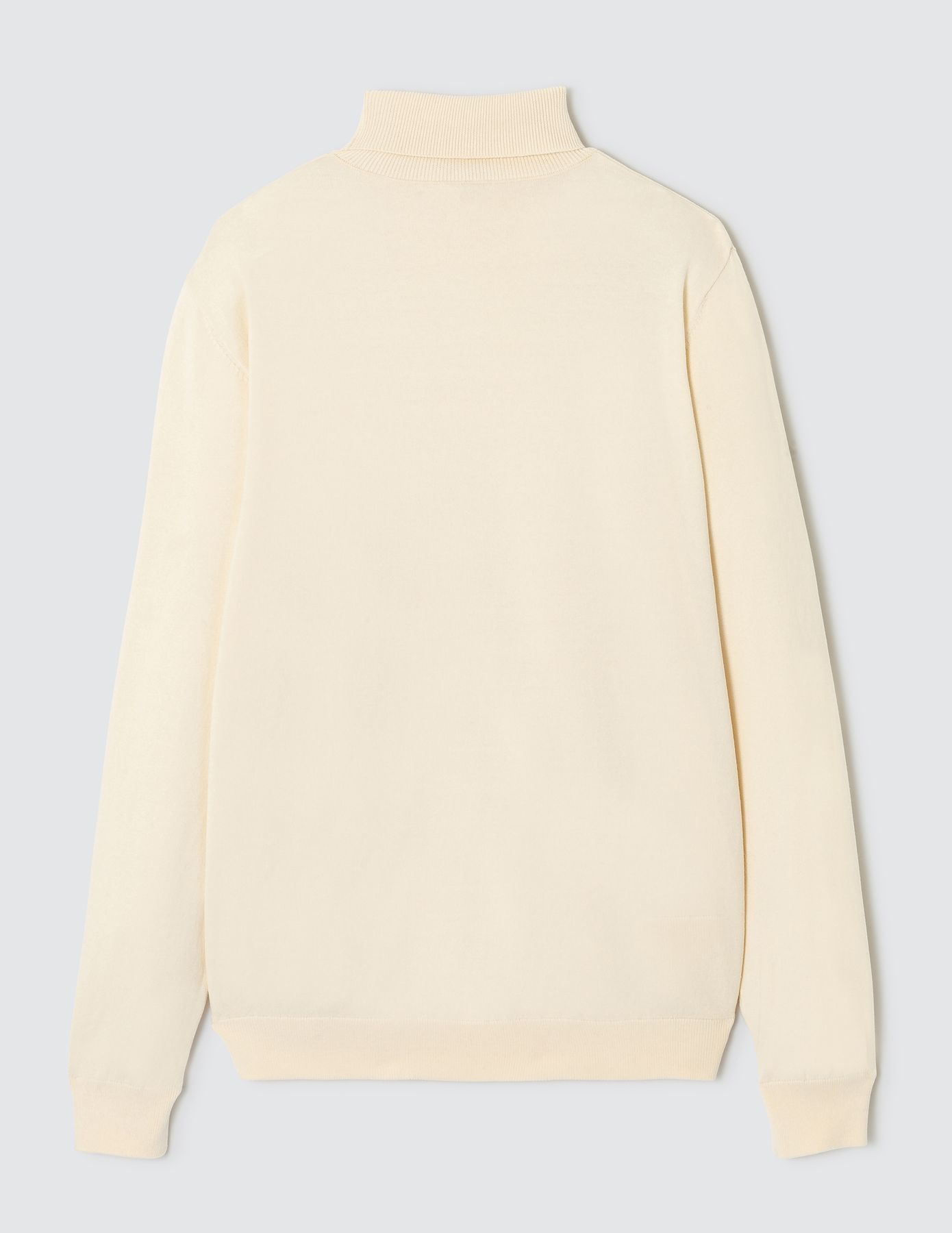 Pull col roulé
