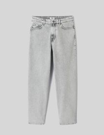 Jean loose gris clair