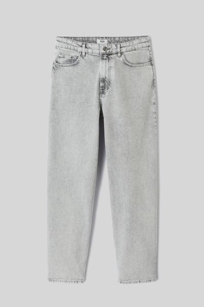 Jean loose gris clair