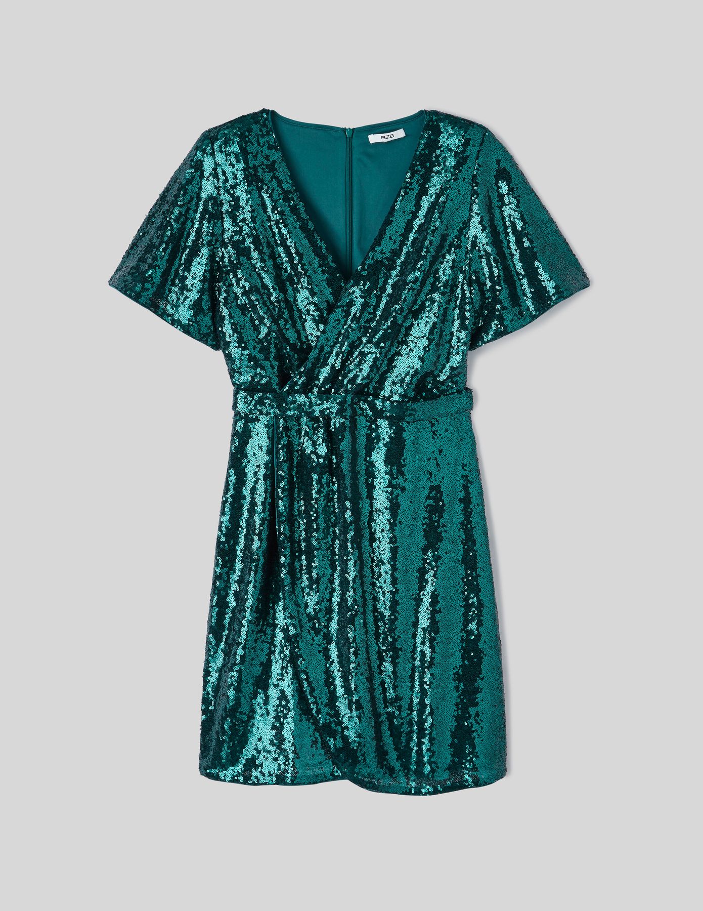 Robe courte sequins