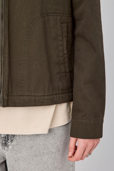 Veste zipp&eacute;e unie