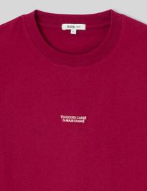 Tshirt brod&eacute; poitrine