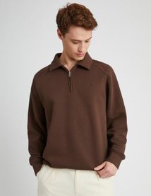 Sweat col polo
