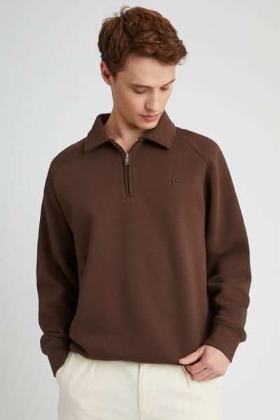 Sweat col polo