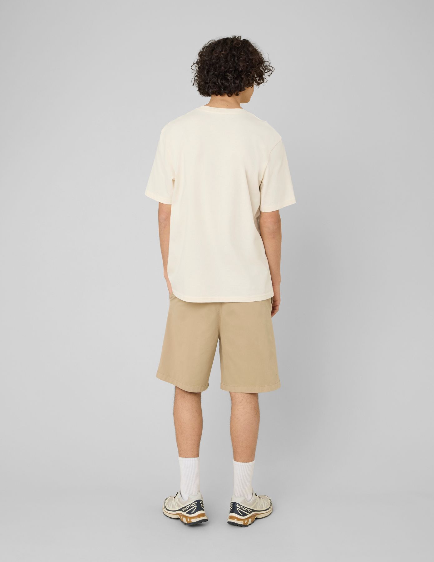 Bermuda chino &agrave; plis