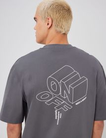 T-shirt imprimé soft touch