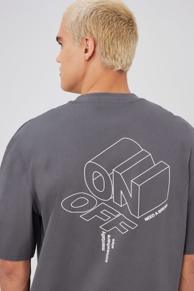 T-shirt imprimé soft touch