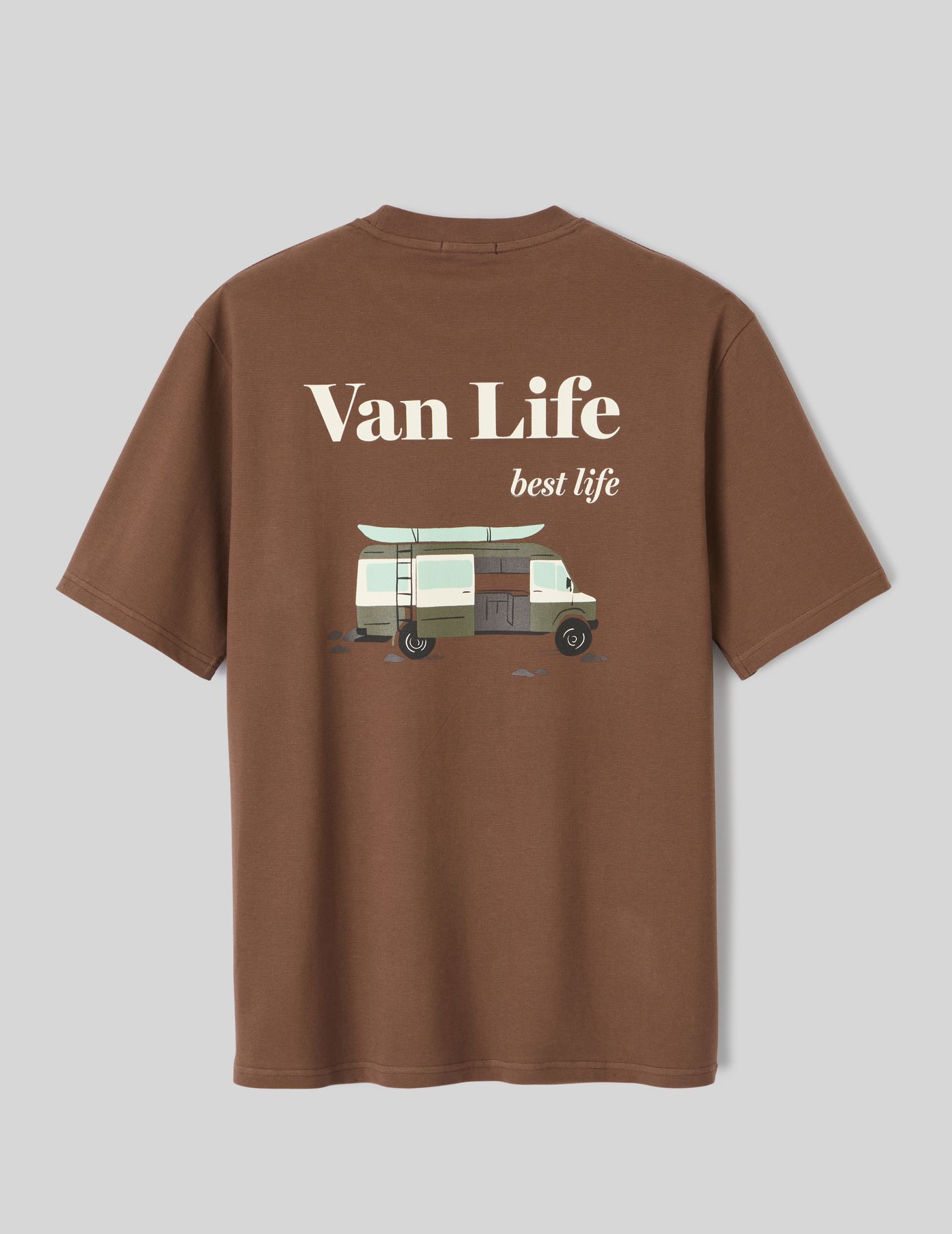 T-shirt gaufré imprimé