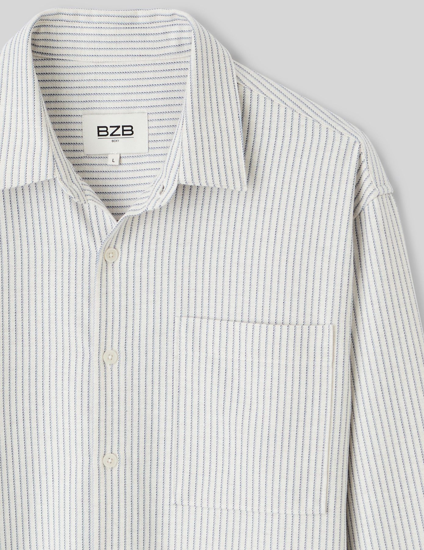 Chemise rayée flanelle