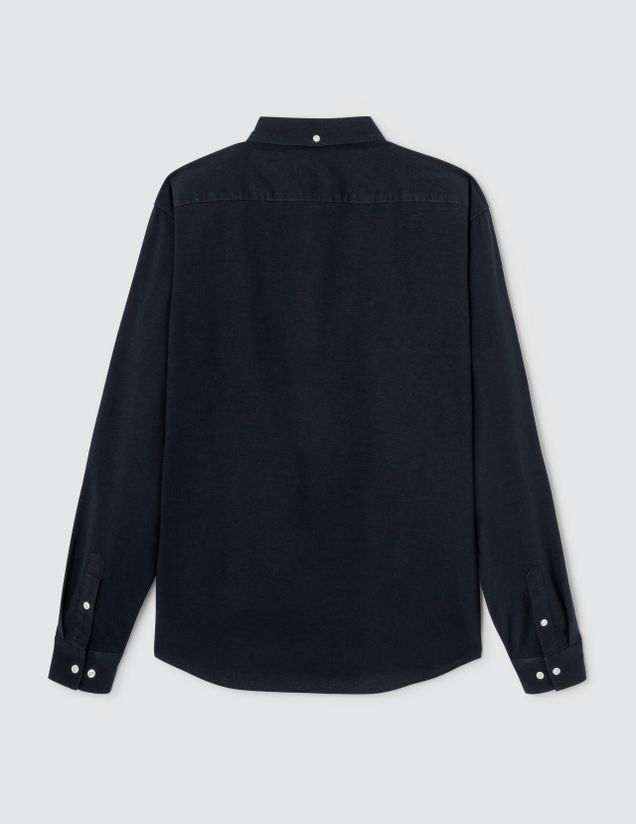 Chemise unie ajustée