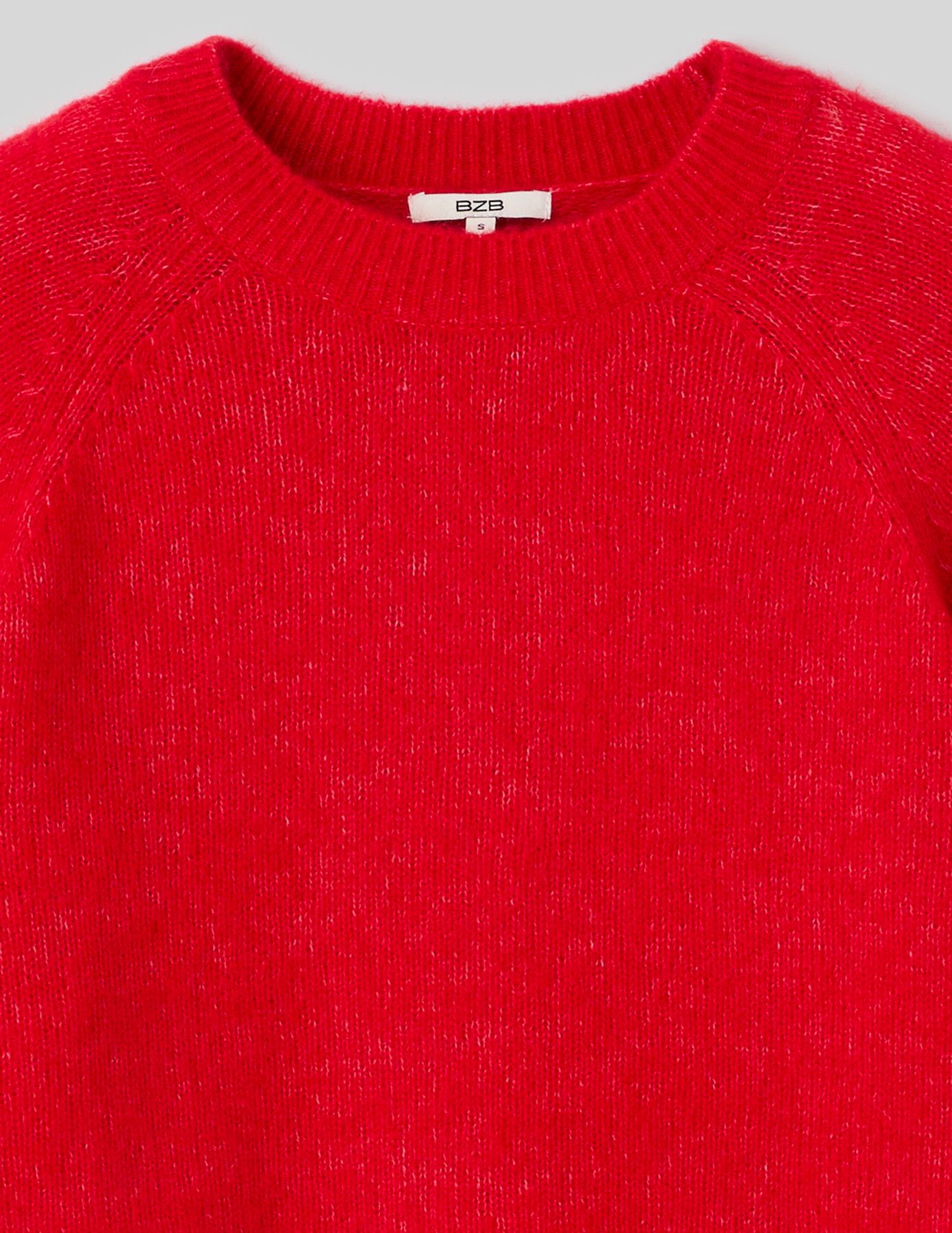 Pull col rond premium