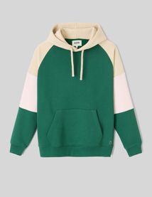 Sweat colorblock à capuche
