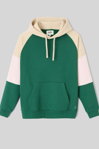 Sweat colorblock à capuche