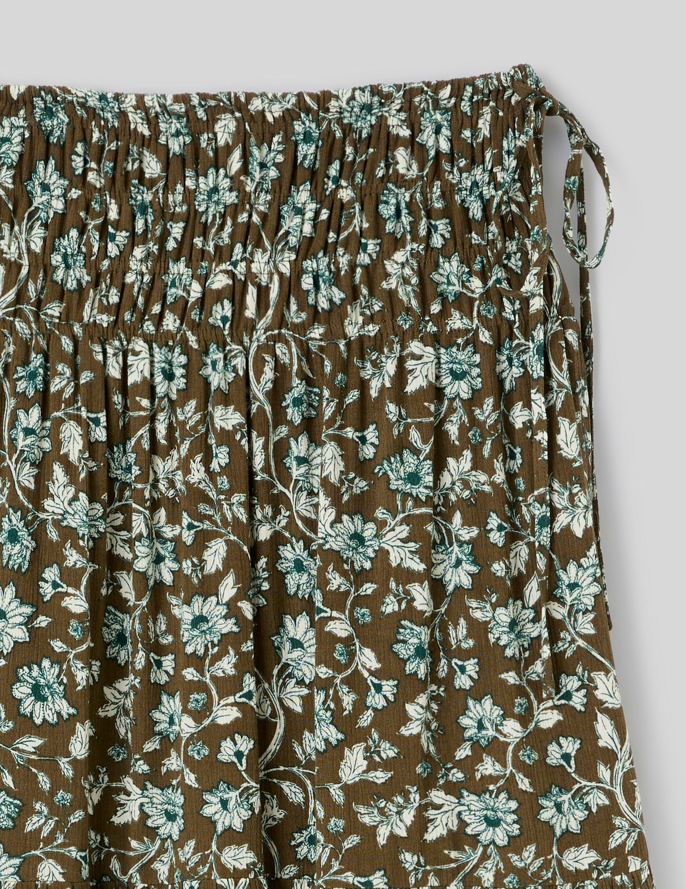 Jupon long imprim&eacute;