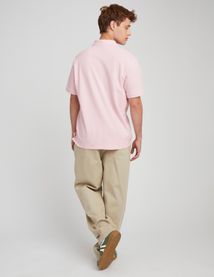 Polo matière fantaisie