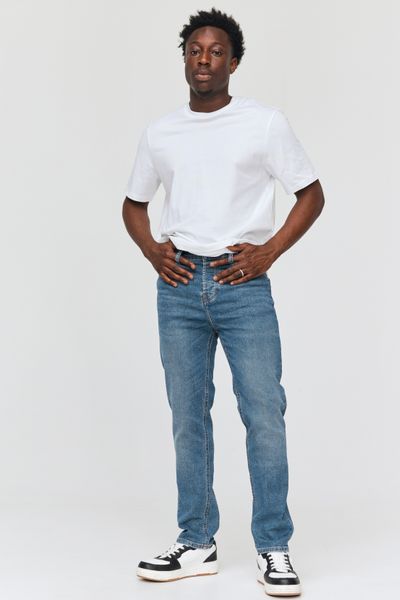 jean straight stone vintage