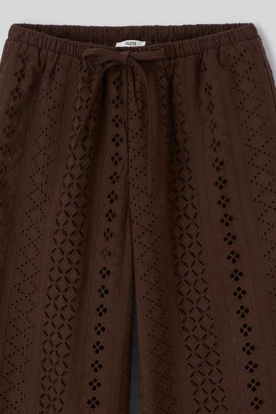 Pantalon broderie anglaise