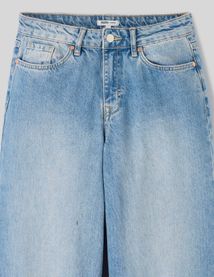 Jean wide leg taille basse