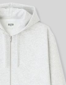 Sweat zippé ouverture double