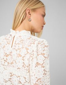 Blouse en dentelle