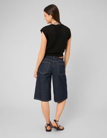 gilet court en crochet