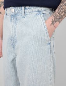 Pantalon loose ray&eacute;