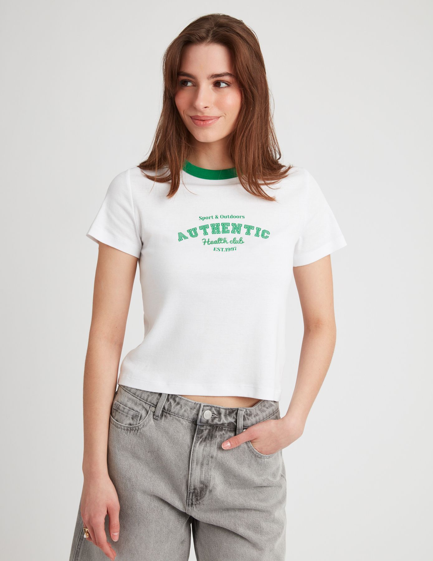 T-shirt bico imprimé