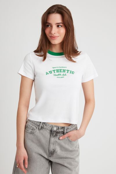 T-shirt bico imprimé