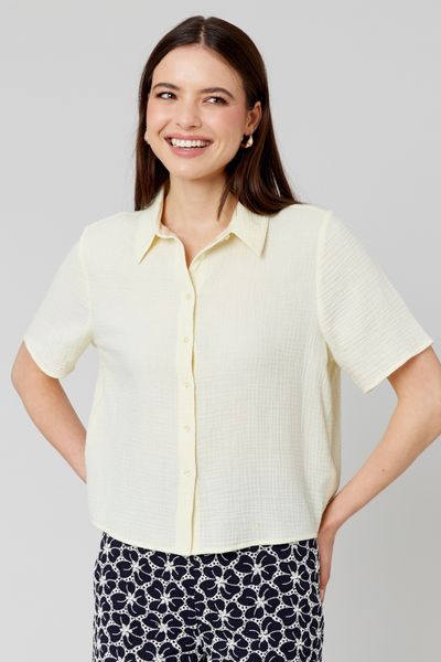 Chemise en gaze de coton