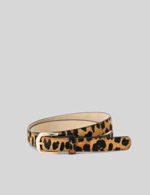 Ceinture imprimée léopard