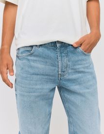 Jean relaxed double stone