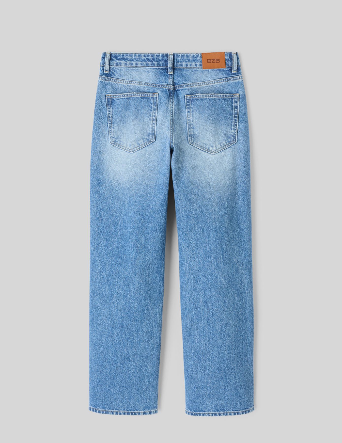 Jean straight taille basse