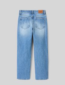 Jean straight taille basse