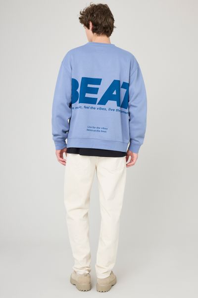 Sweat imprimé devant/dos