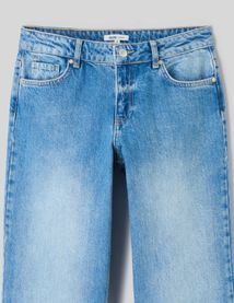 Jean straight taille basse