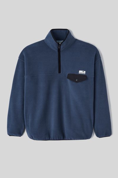 Polaire col montant zipp&eacute;