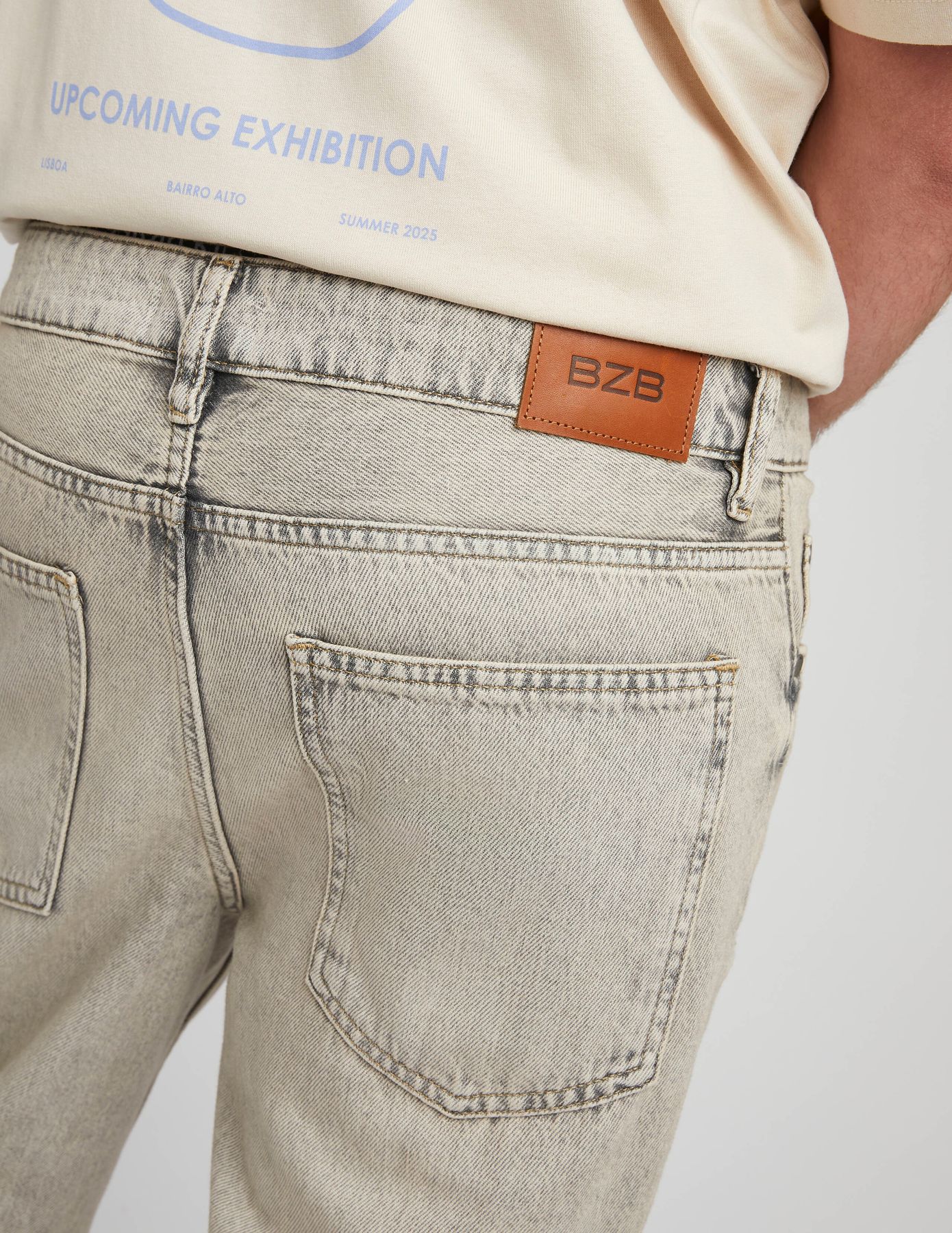 Jean Comfort fit gris