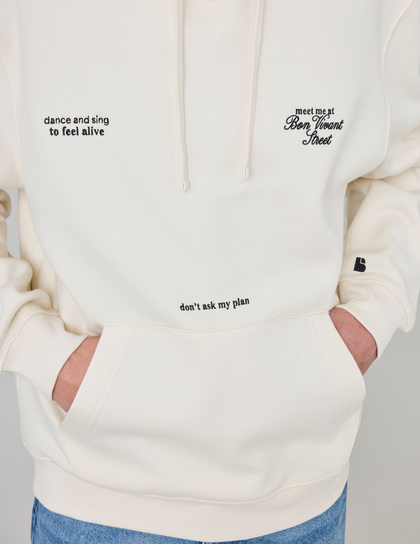 Sweat broderie