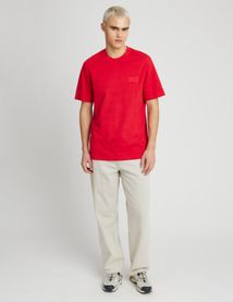 T-shirt broderie poitrine
