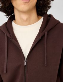 Sweat zipp&eacute; &agrave; capuche