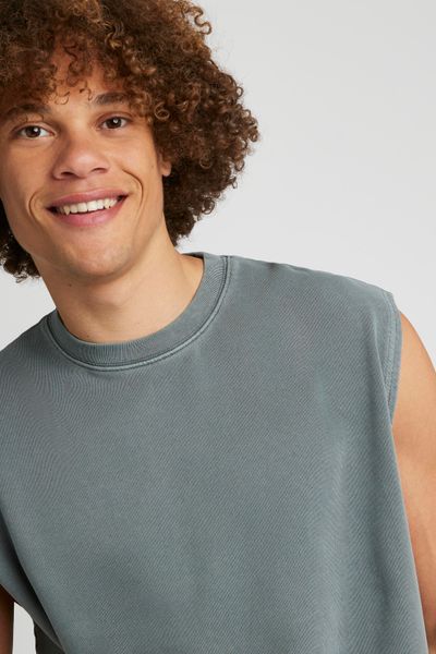 Débardeur garment dye